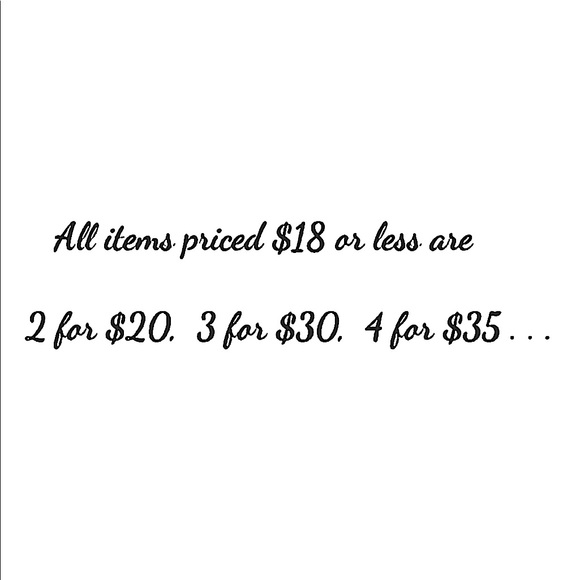 SAVE 20% ON BUNDLES • 200+ ITEMS FOR 2/$20, 3/$30, 4/$35 • Please keep sharing💋 - Picture 4 of 9